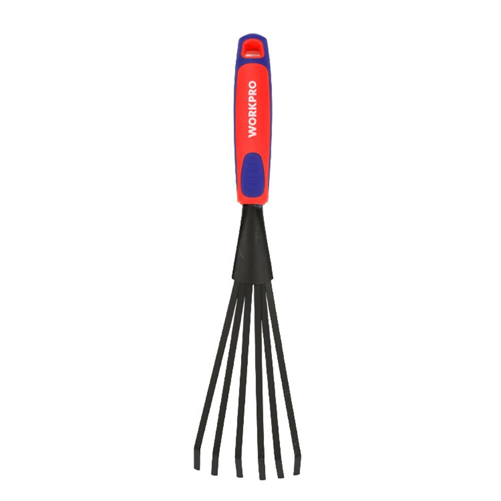 WORKPRO WP331028 360x87mm Çelik Profesyonel Mini Bahçe Tırmığı