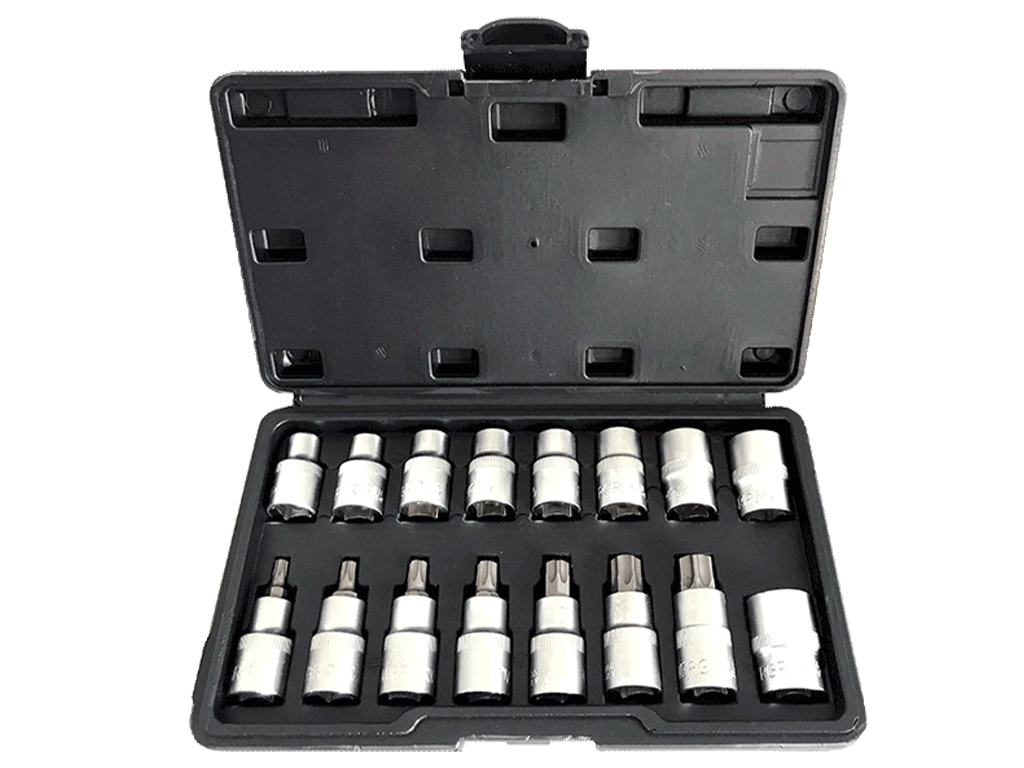 1/2'' Torx ve Dişi Torx (E Tipi) Lokma Anahtar Takımı NCSET83
