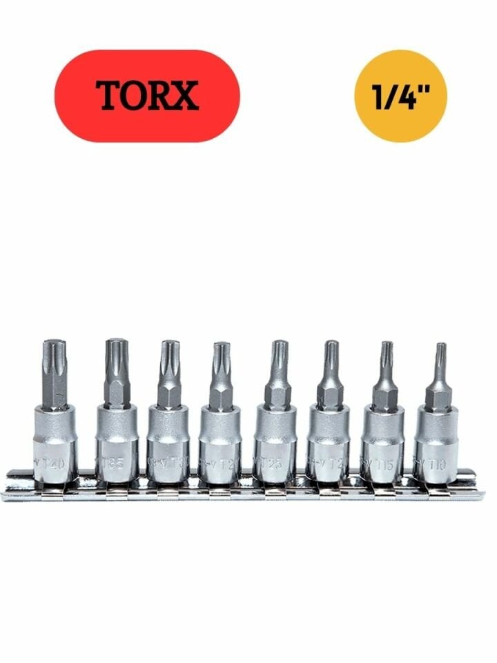 1/4'' Torx Lokma Seti NCSET14T