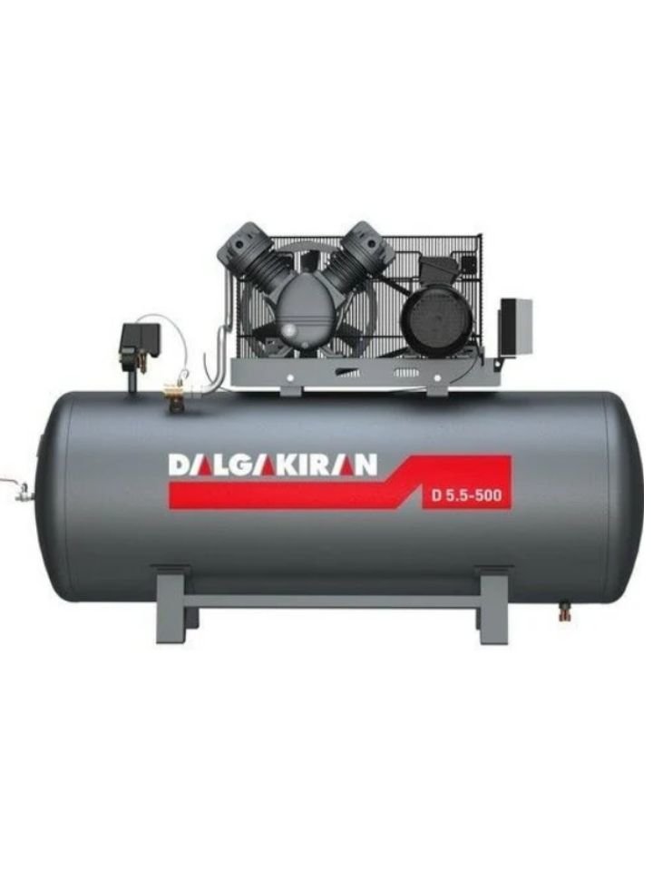 500 Litre Hava Kompresörü 8 Bar 2 Kafa 15Hp/11kW D15-500 32000479