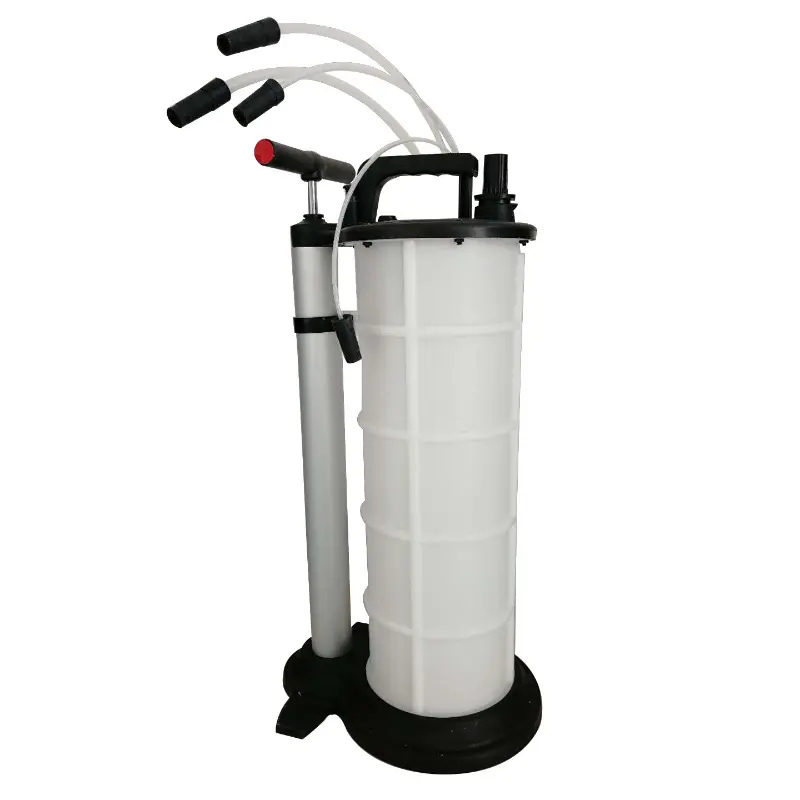 9 Litre Manuel Sıvı (Mazot Benzin vb. Sıvı) Vakum Pompası