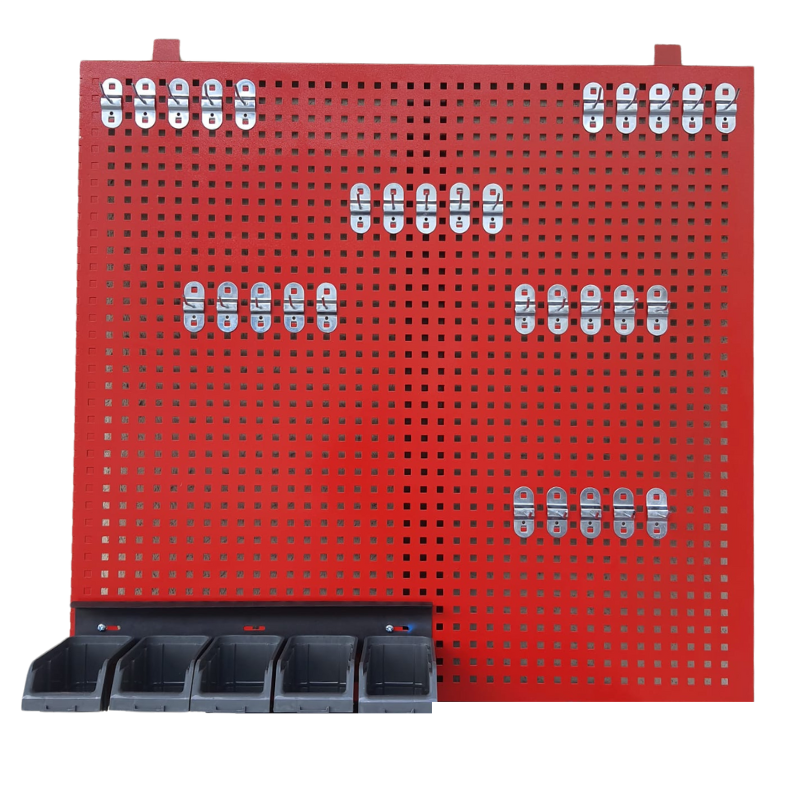 1 Metre Delikli Metal Takım Asma Panosu Avadanlıklı