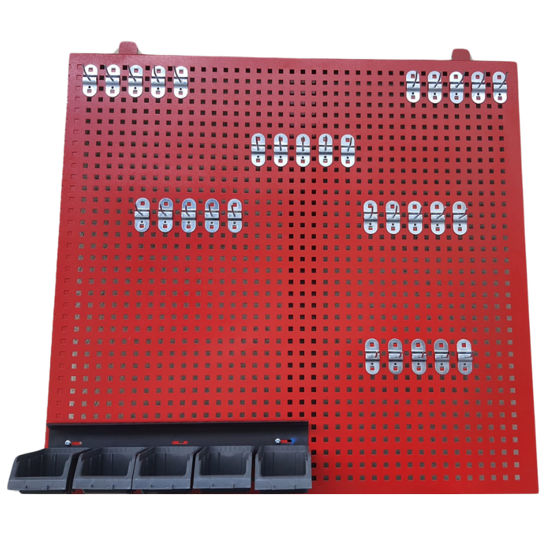 1 Metre Delikli Metal Takım Asma Panosu Avadanlıklı