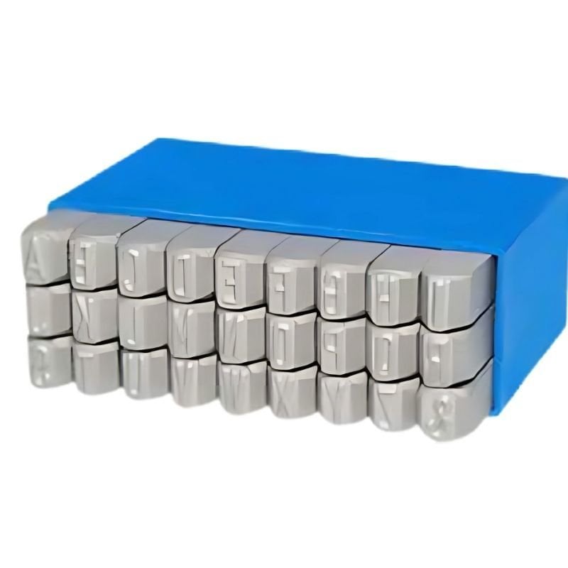 4 mm İndia Çelik Harf Seti MKU6001