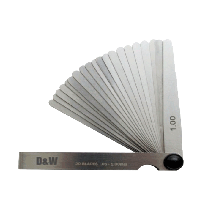 100 mm 13'lü Metrik Filler Çakısı DW9FC1310