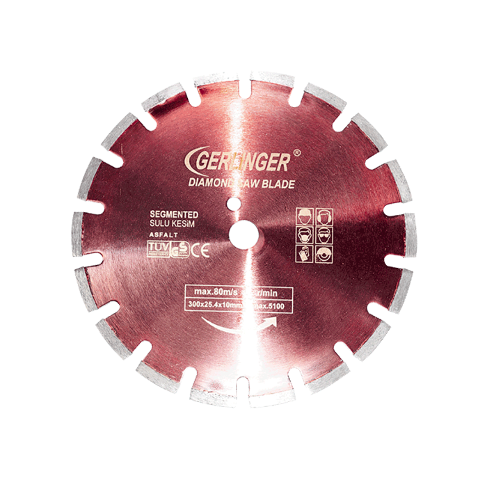 350 mm Asfalt İçin Elmas Daire Testere GERAS35