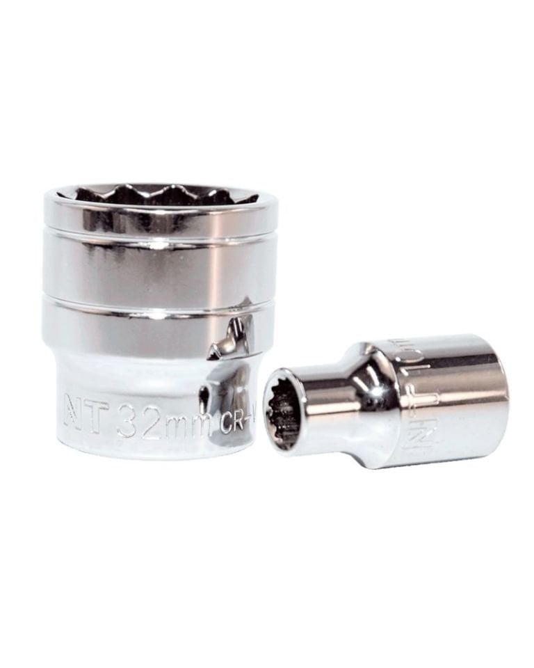 10 mm Oniki Köşe Yıldız Kısa Lokma 1/2'' NCL12T10