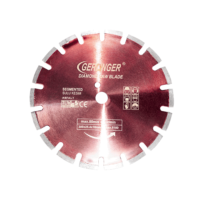 450 mm Asfalt İçin Elmas Daire Testere GERAS45