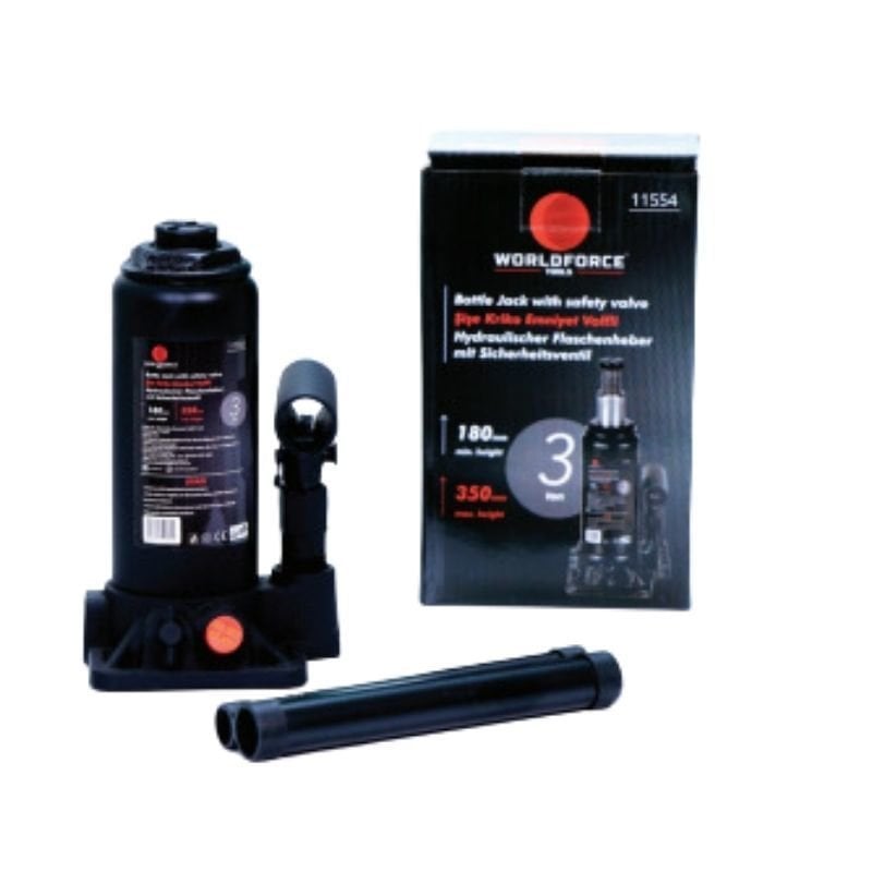 3 Ton 180-350 mm Hidrolik Şişe Kriko 11554