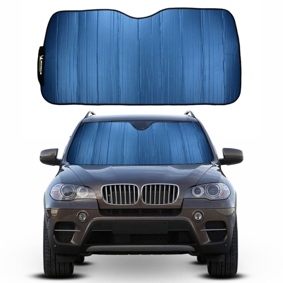 Michelin MC3000 130x70cm Universal Balonlu Premium Ön Cam Güneşliği