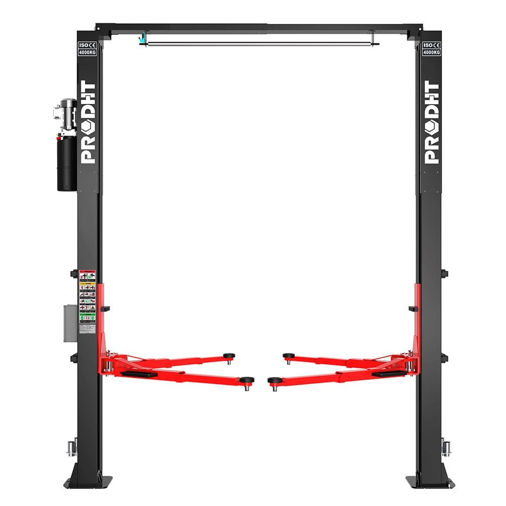 4 Ton Tam Otomatik Üstten Bağlantılı Hidrolik Lift Çift Sütunlu Oto Kaldırma Lifti