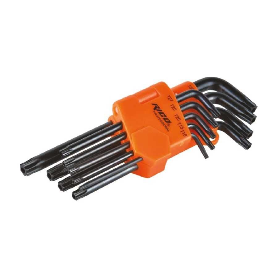 9 Parça Delikli Torx Allen Anahtar Uzun 013-RC9998
