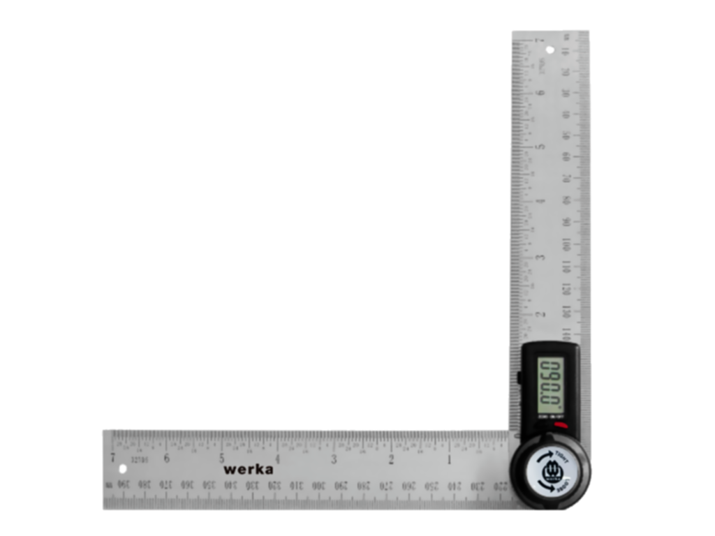 0-360 Derece Dijital Açı Ölçer 200mm 6104-200D