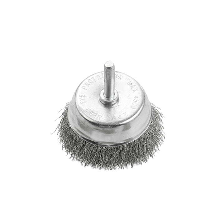 50 mm Gri Pimli Çanak Tel Fırça T927150G