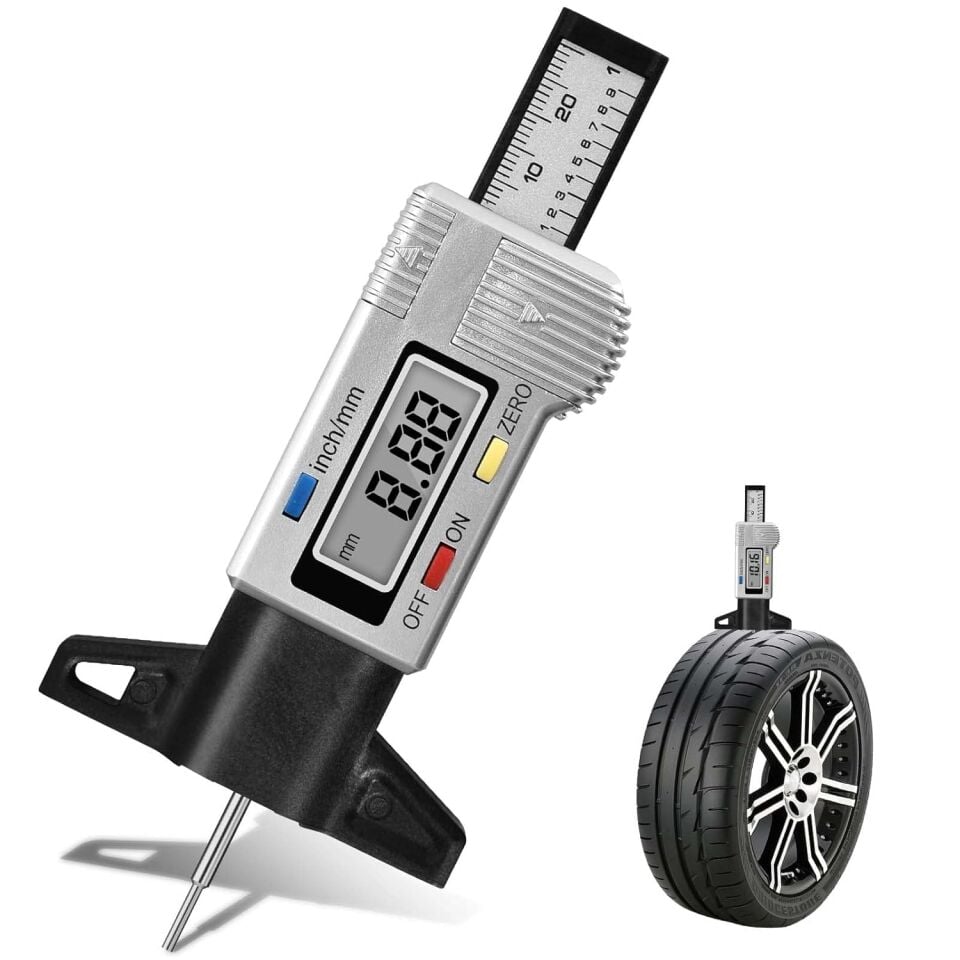 Dijital Oto Lastik Diş Derinlik Ölçme Aleti