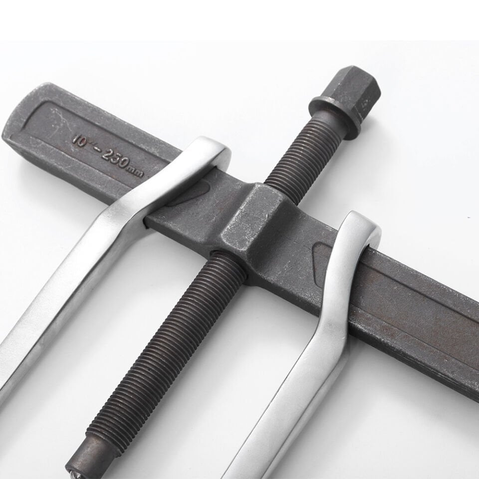 Raylı İki Ayaklı Rulman Çektirme 4 İnç 100 mm Dövme Çelik