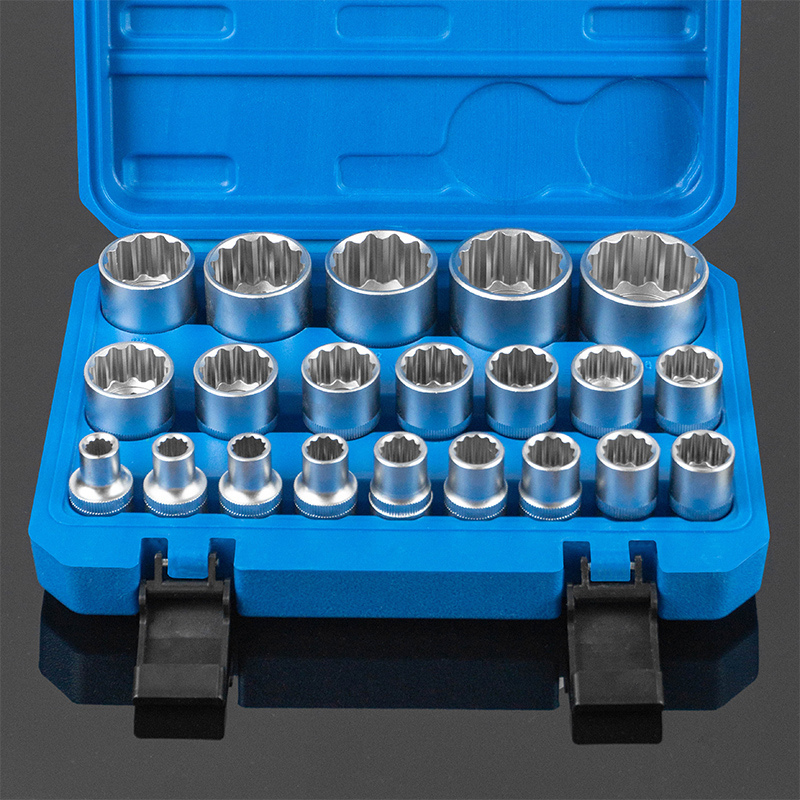 1/2 Yıldız Lokma Takımı 12 Köşeli (8-9-10-11-12-13-14-15-16-17-18-19-20-21-22-24-27-30-32 mm)