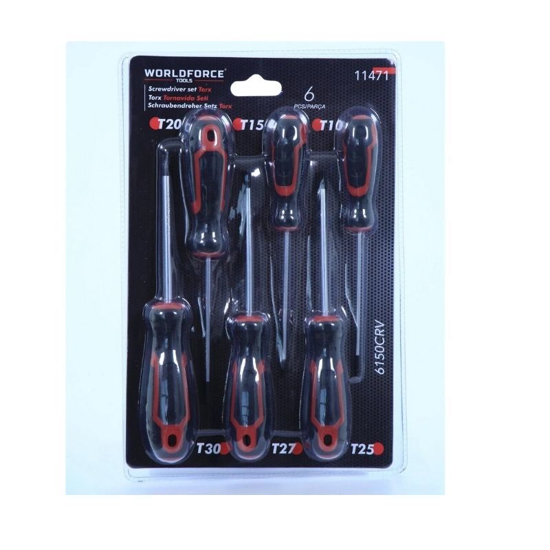 6 Parça Torx Tornavida Seti 6150 CRV 11471