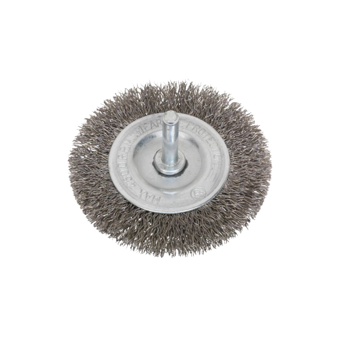 100 mm Gri Pimli Daire Tel Fırça T9272100G