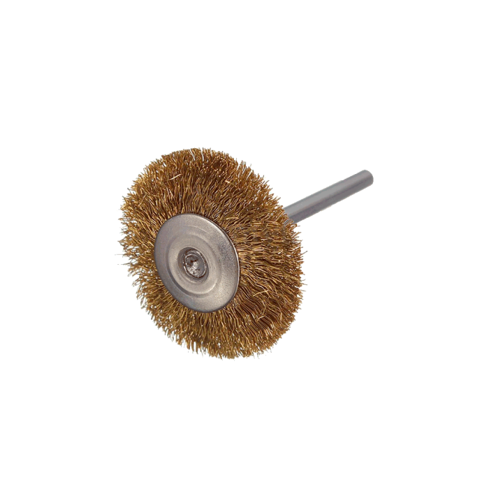 25 mm Kuyumcu Tipi Pimli Daire Tel Fırça T970225