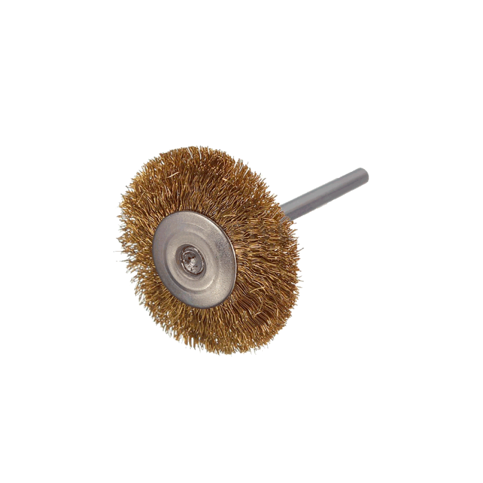38 mm Kuyumcu Tipi Pimli Daire Tel Fırça T970238
