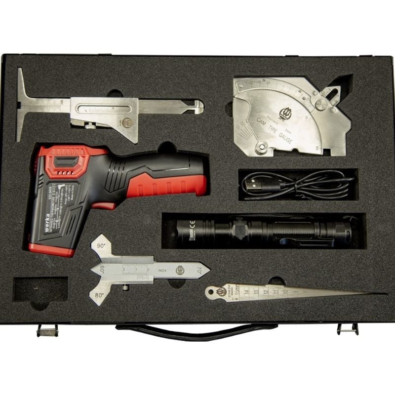 Profesyonel Kaynakçı Ölçüm Seti W2702-05A