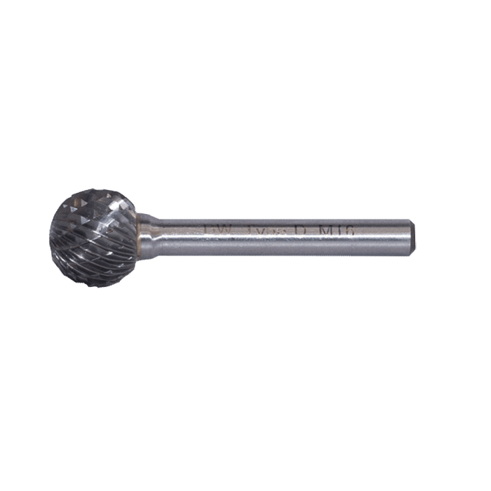 4 - 3 mm D Tipi 3 mm Saplı Yuvarlak Misket Başlı Karbür Kalıpçı Freze DWF3D04