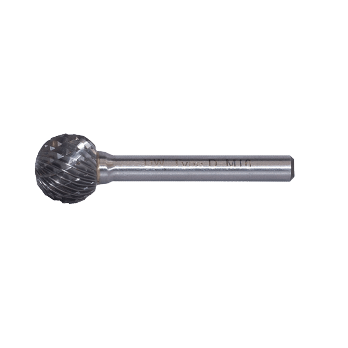6.3 - 3 mm D Tipi 3 mm Saplı Yuvarlak Misket Başlı Karbür Kalıpçı Freze DWF3D06