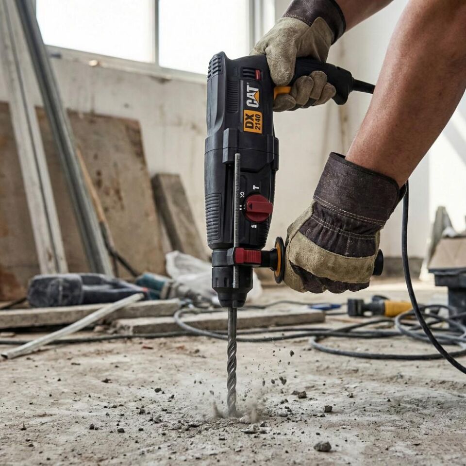CAT DX2140 800Watt 3.0J 26MM SDS-Plus Profesyonel Kırıcı/Delici + 1 Adet Delici Uç