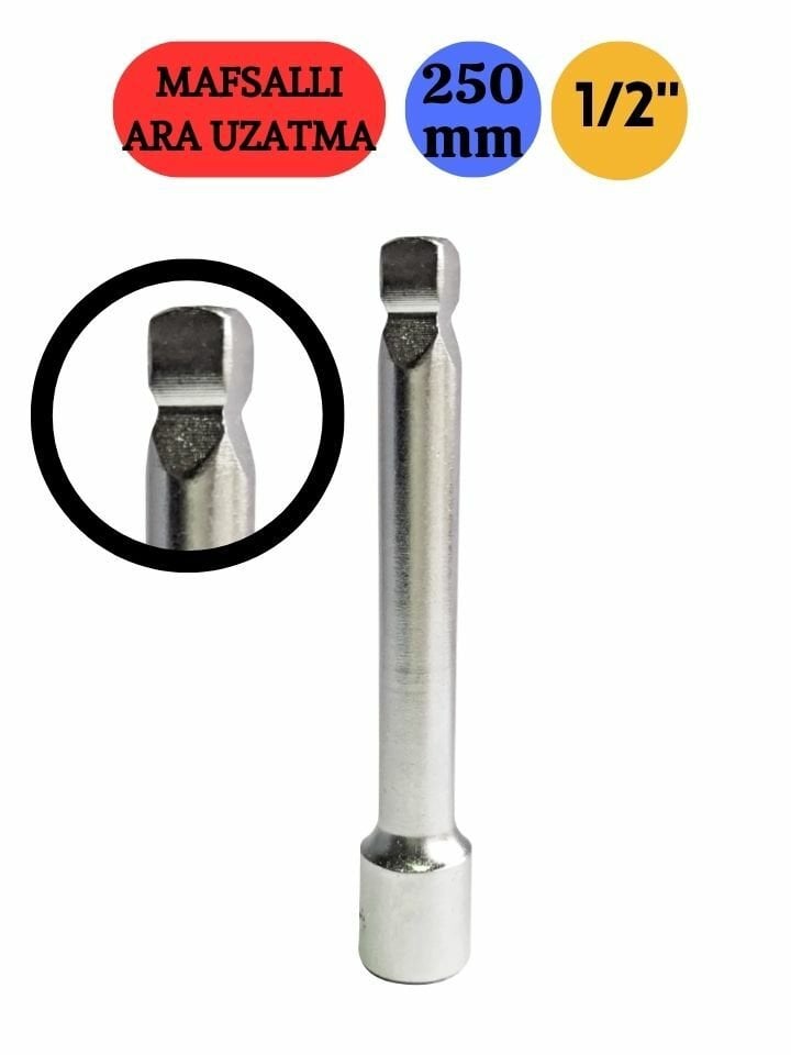 250 mm 1/2'' Mafsallı Ara Uzatma Kolu NCUM12250