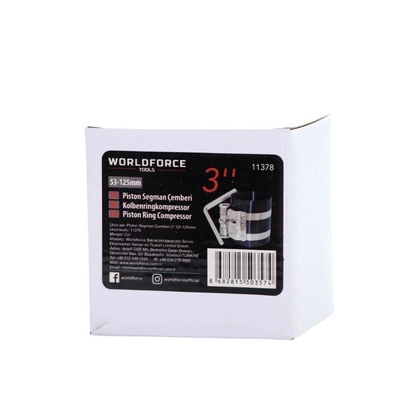 3'' İnç 53 - 125 mm Piston Segman Yerleştirme Çemberi 11378