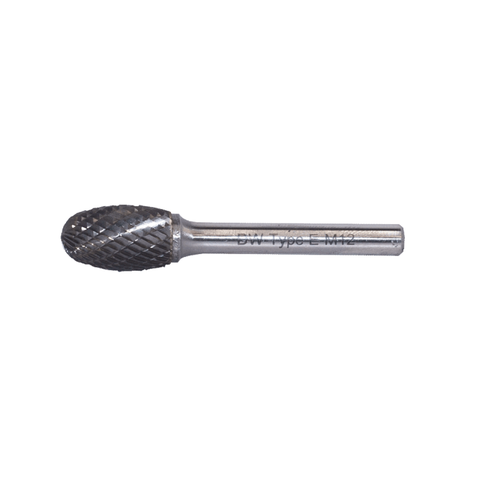 6.3 - 3 mm E Tipi 3 mm Saplı Oval Gövde Karbür Kalıpçı Freze DWF3E06