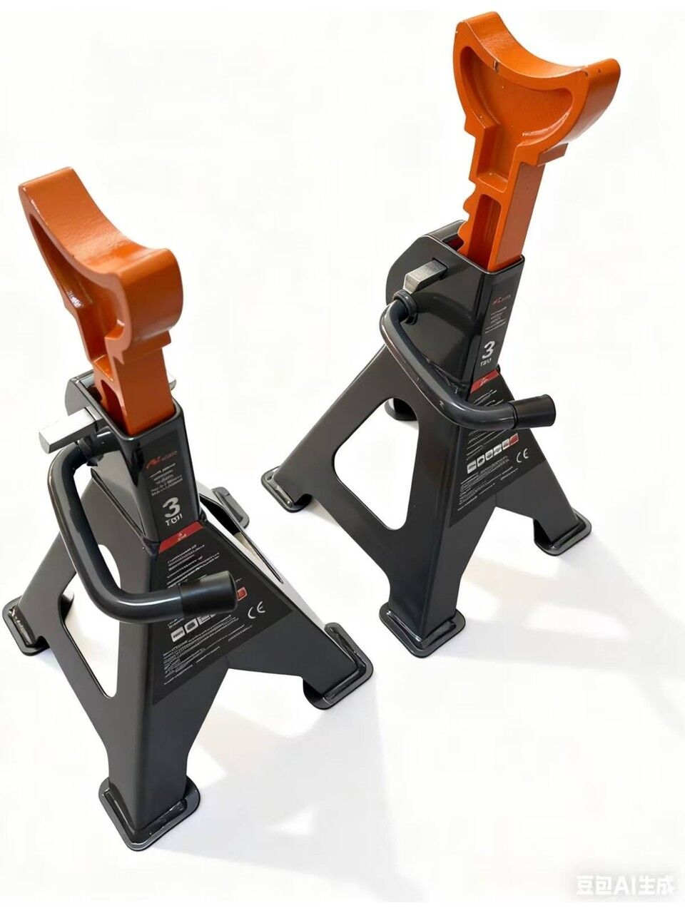 3 Ton Pimli Emniyetli Araç Altı Sehpa Kriko Standı 2li Takım