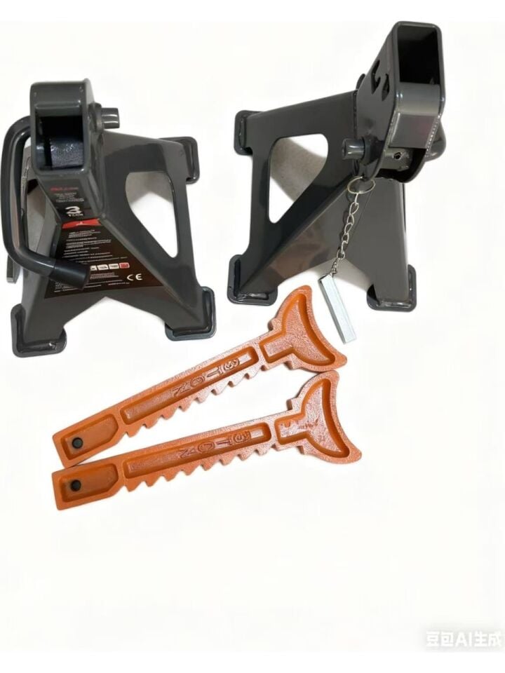 3 Ton Pimli Emniyetli Araç Altı Sehpa Kriko Standı 2li Takım