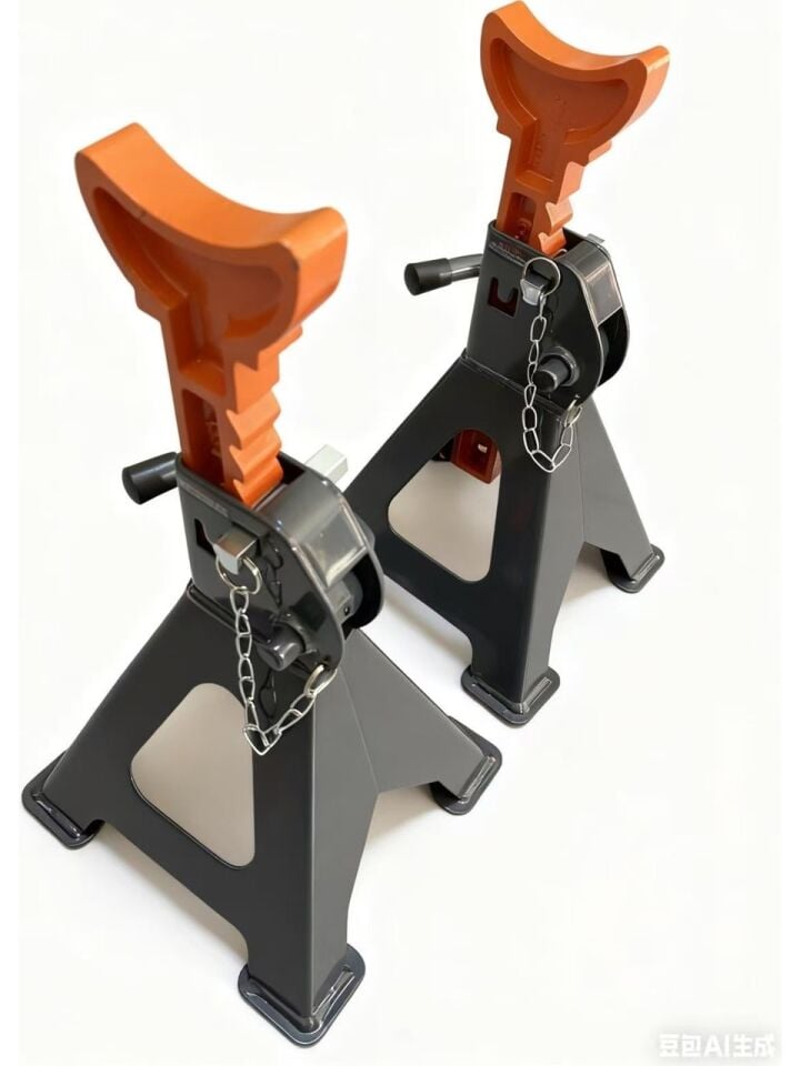 3 Ton Pimli Emniyetli Araç Altı Sehpa Kriko Standı 2li Takım