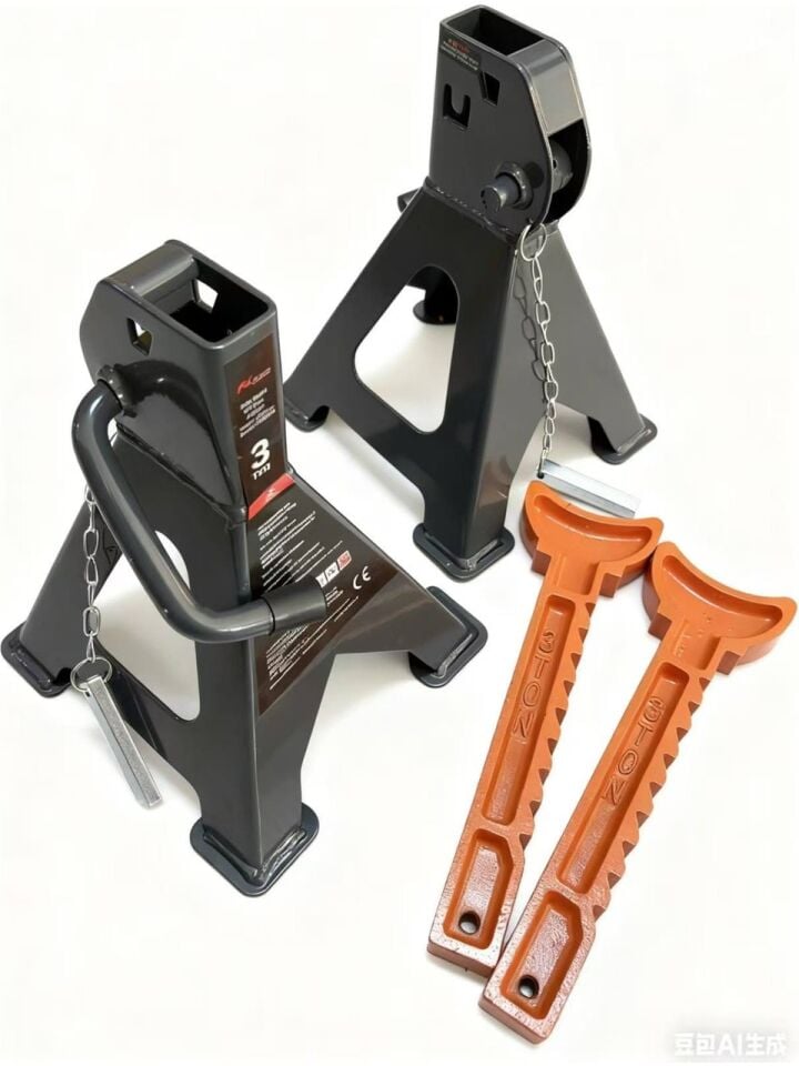 3 Ton Pimli Emniyetli Araç Altı Sehpa Kriko Standı 2li Takım