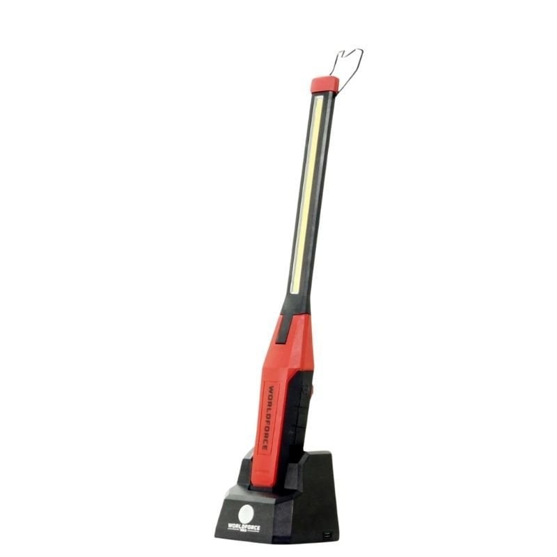 3.7 V 2600 mAh Şarjlı El Lambası COB Ledli İnce, Katlanır, Kısma Özellikli, Sehpalı 11065