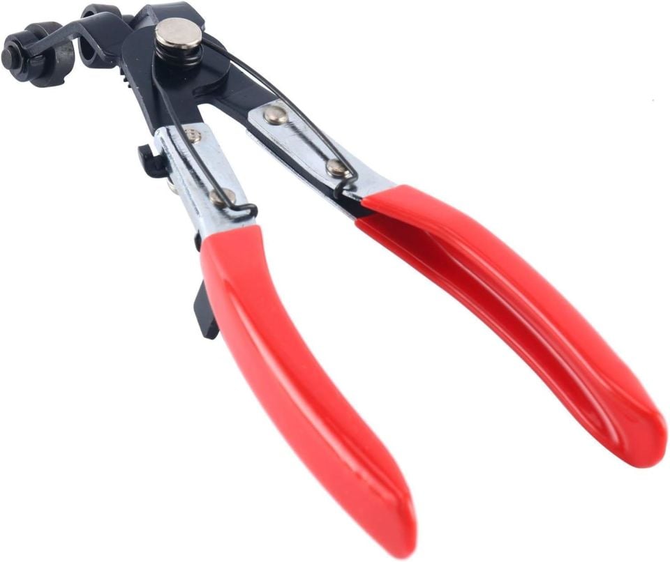 Eğri Boyunlu Hortum Kelepçe Pensesi