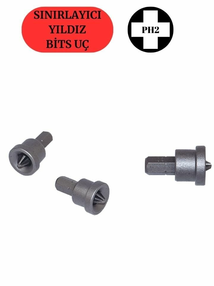 Alçıpan ve Plaka İçin Sınırlayıcı PH2 Bits Uç NCAY25