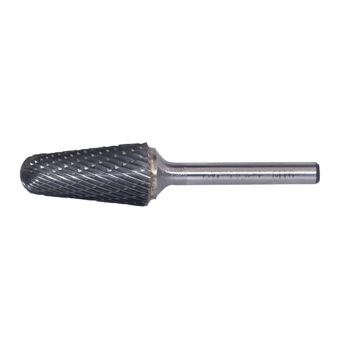12 - 6 mm L Tipi 6 mm Saplı Konik Yuvarlak Karbür Kalıpçı Freze DWFL12