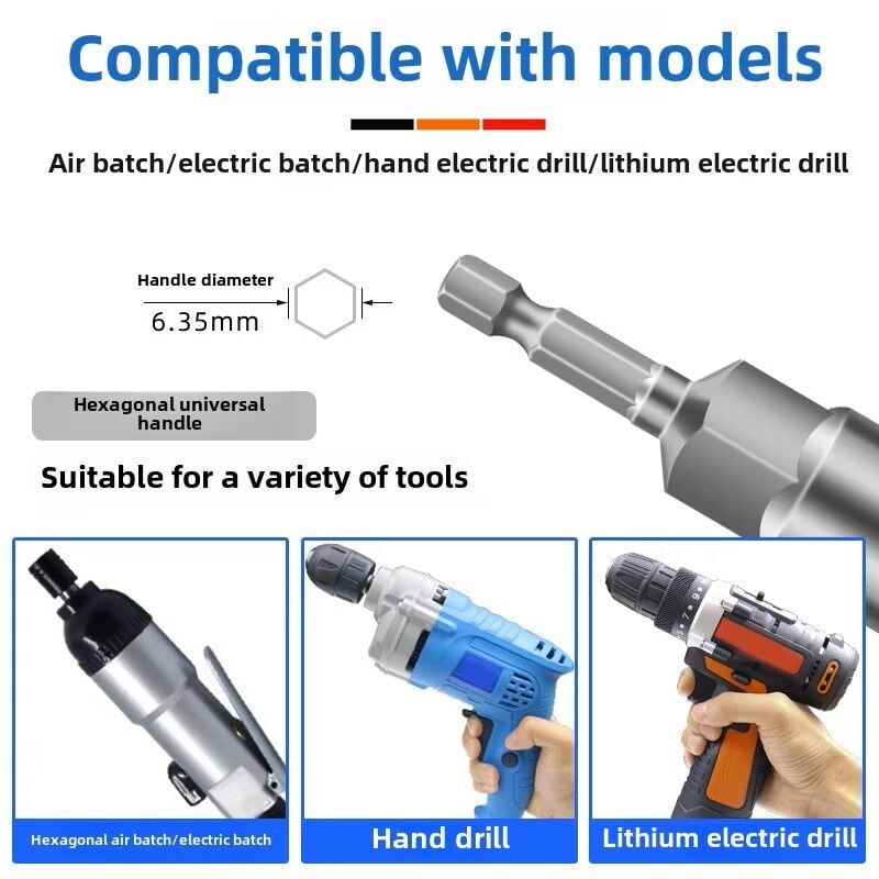 15 Parça Bits Saplı Lokma Seti Matkap İçin (5,5 mm - 19 mm)