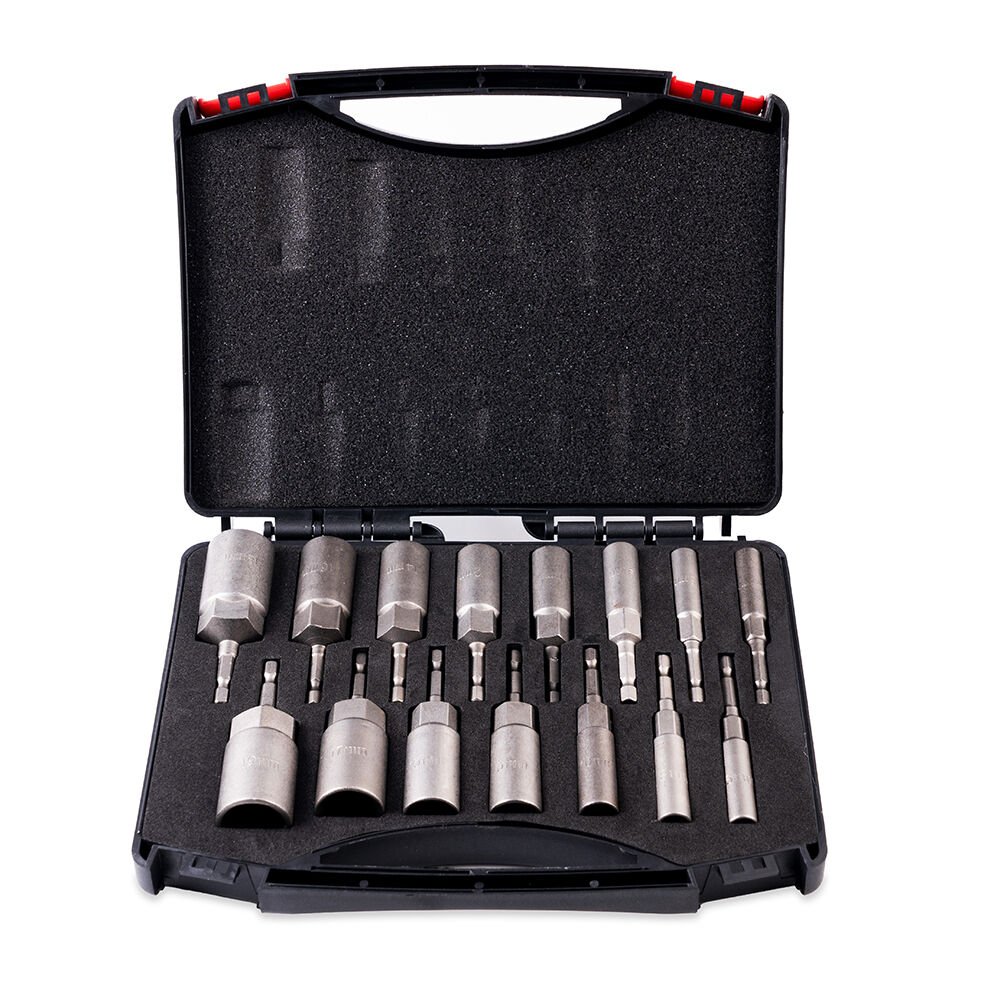 15 Parça Bits Saplı Lokma Seti Matkap İçin (5,5 mm - 19 mm)