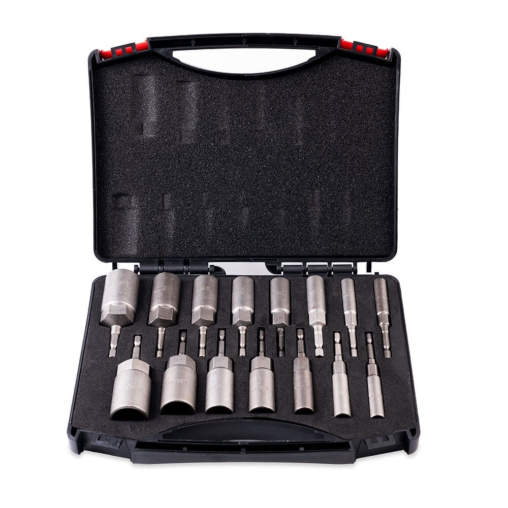 15 Parça Bits Saplı Lokma Seti Matkap İçin (5,5 mm - 19 mm)