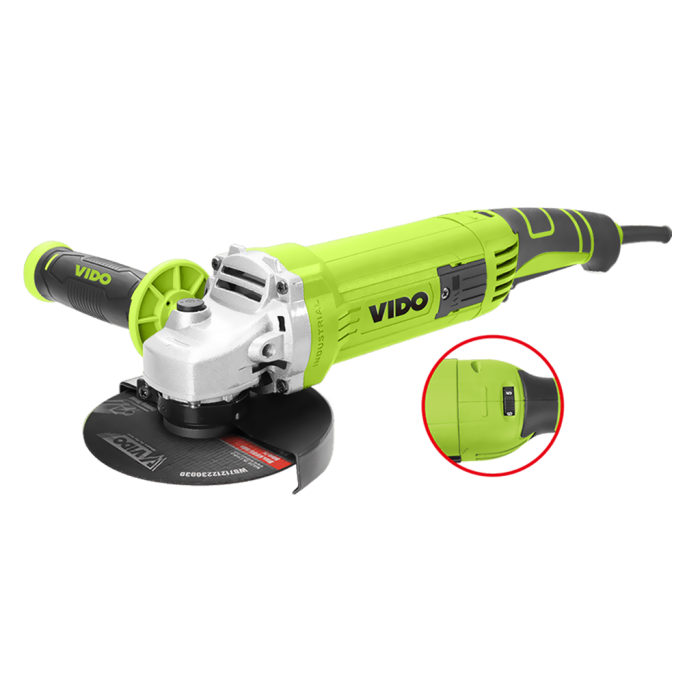 1200 W Elektrikli 125 mm Hız Ayarlı Taşlama WD010521200