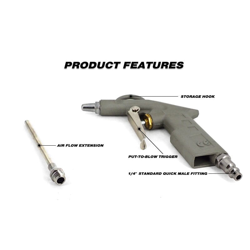 Alüminyum Gövde Hava Tabancası (Kısa + Uzun Namlu)