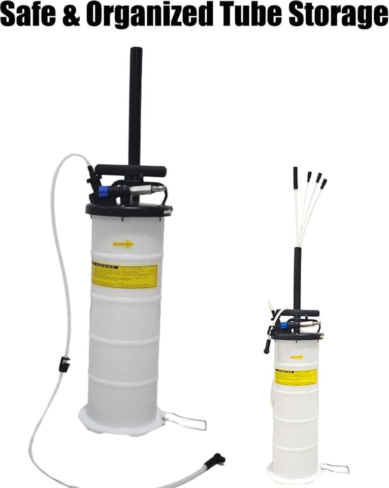 6,5 Litre Havalı/Manuel Karterden Yağ Emme ve Vakumlama Pompası