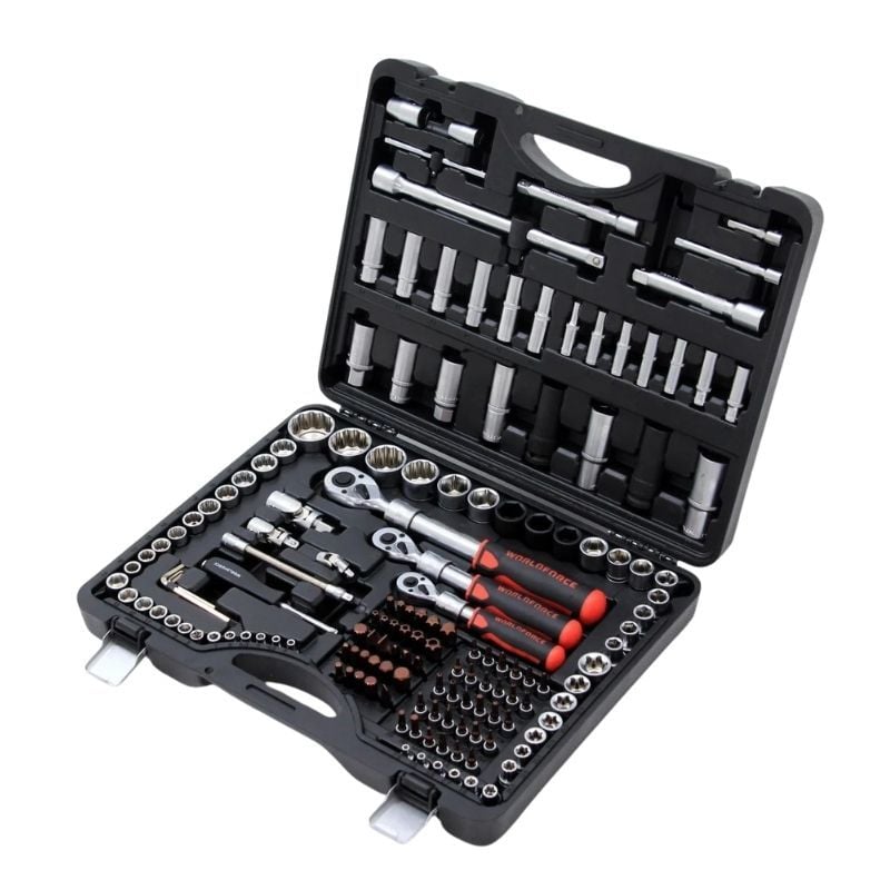 Lokma Takımı 156 Parça S-Ultra 1/4'' - 3/8'' - 1/2'' Uzatmalı Cırcır 11505