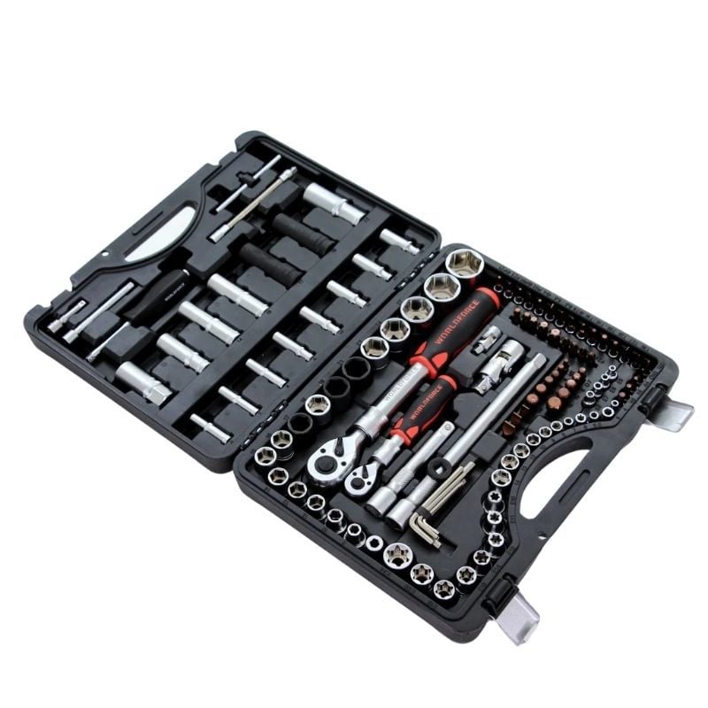 Lokma Takımı 114 Parça S-Ultra 1/4’’ - 1/2’’ Uzatmalı Cırcır 11501