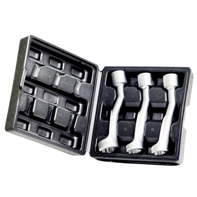 3 Parça L-Şekilli 1/2'' Dizel Enjektör Lokması Seti (14, 17, 19mm) 11031