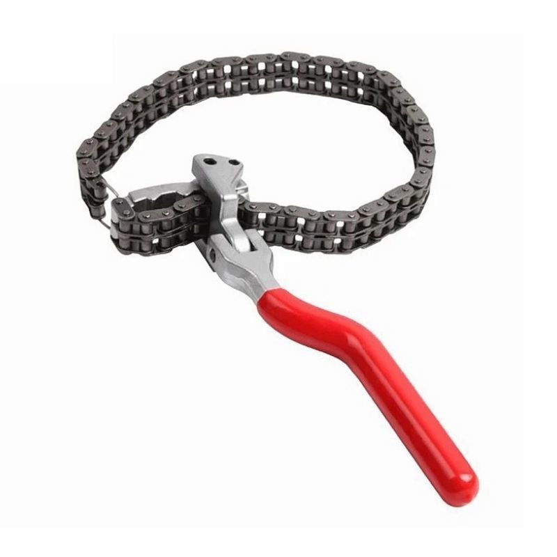 Çift Zincirli Yağ Filtre Anahtarı Ağır Hizmet 60-160 mm